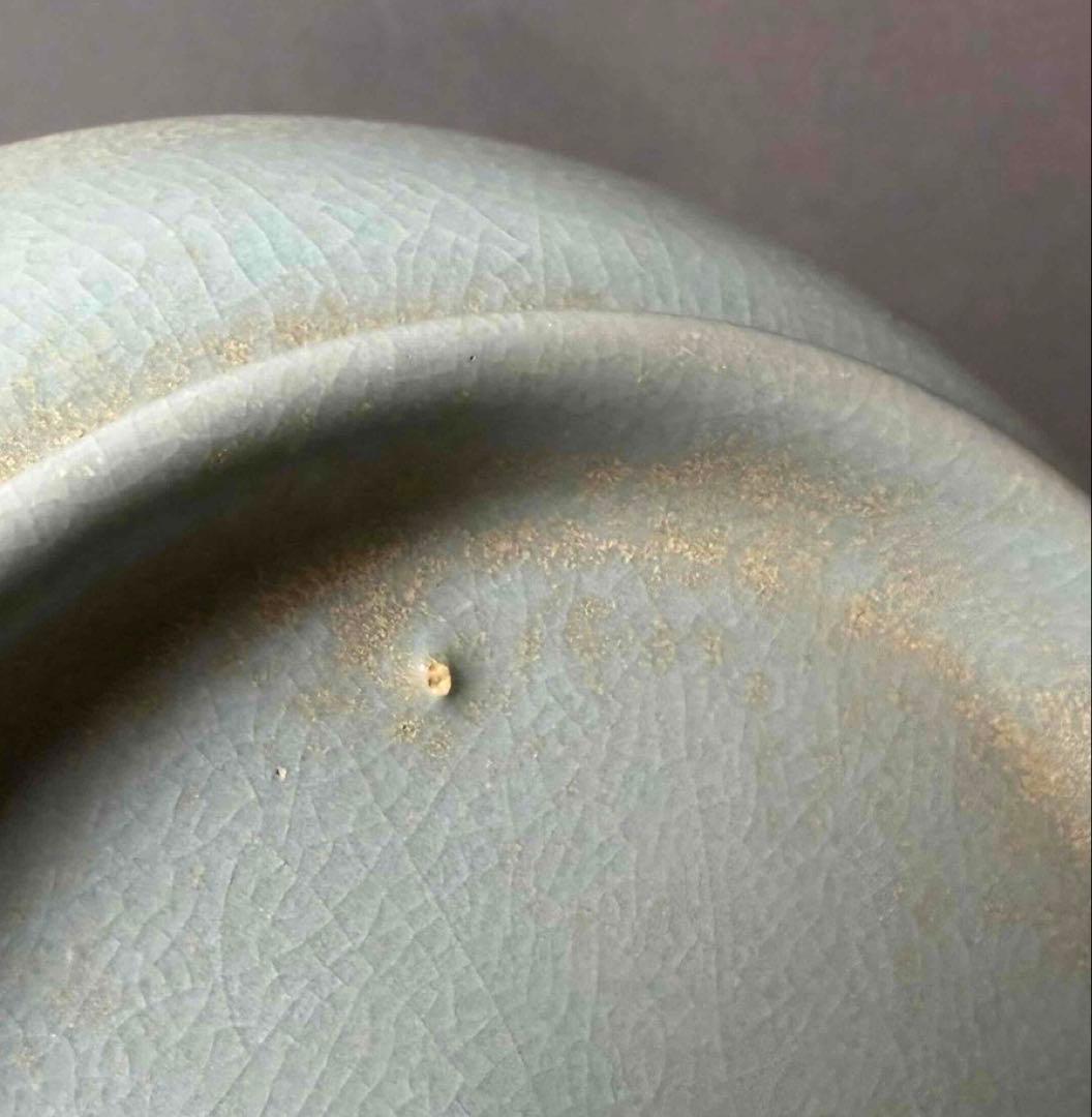 中国 輪花形平洗筆(皿)　f2251102