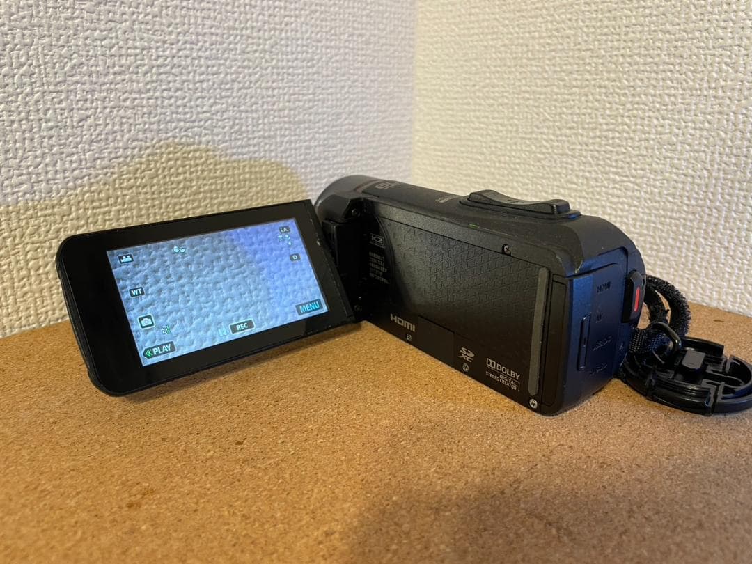 JVC VIDEO CAMERA モデル：GZ-R75K-B2017年製 JVCビデオカメラ EverioR