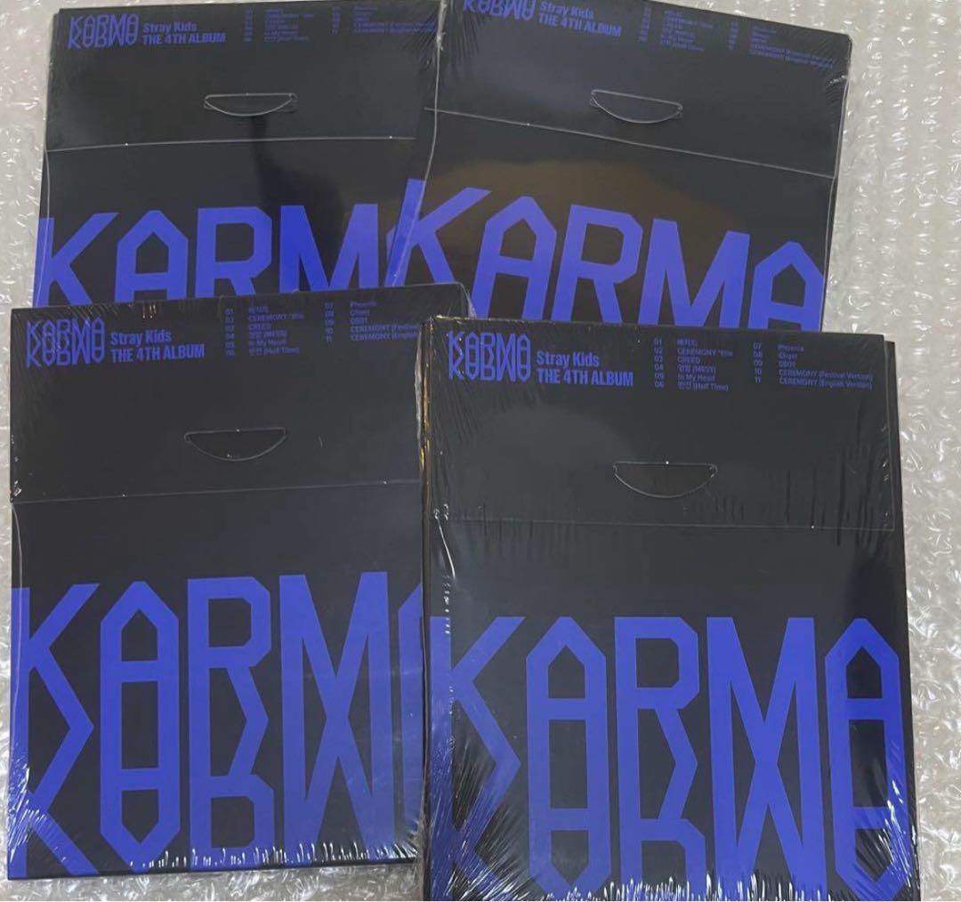 Straykids KARMA compact 新品未開封100枚セット 25/8/22韓国発売】【予約】 Stray Kids ストレイキッズ KARMA COMPACT