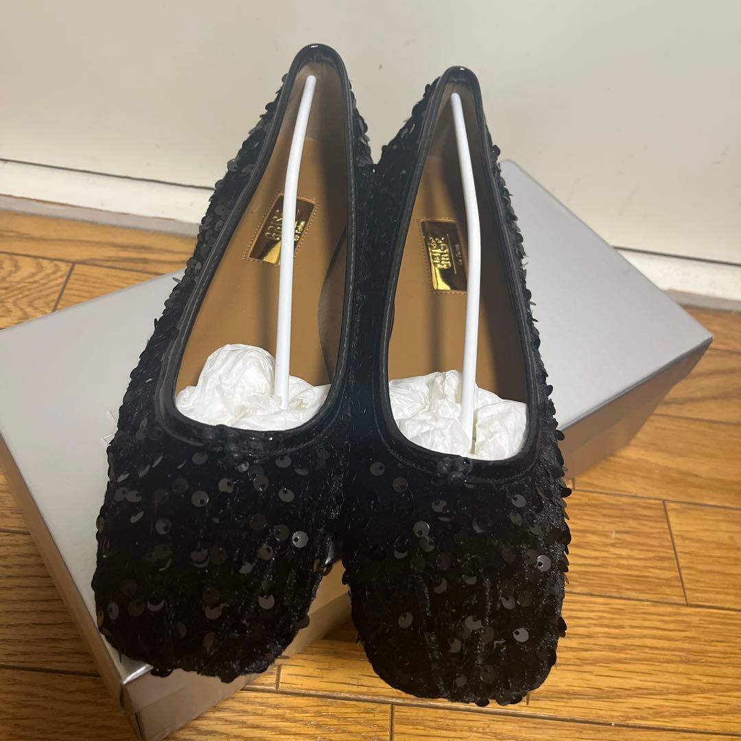 kio様専用】ルタロンGRISE スクエアバレエシューズ 25 黒 - メルカリ