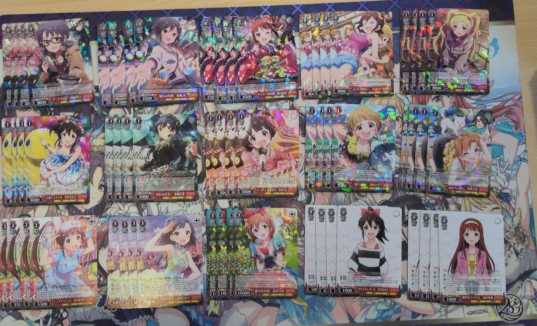 ヴァイスシュヴァルツアイドルマスターミリオンライブ旧弾4コン+