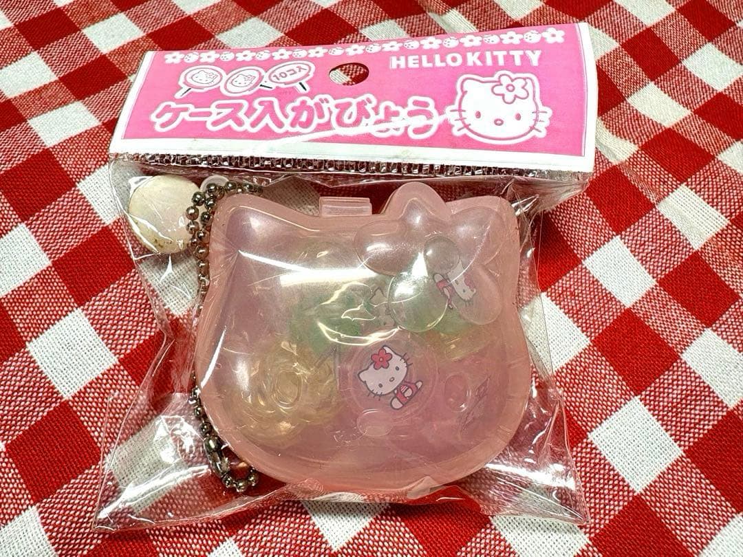 1999年 キティちゃん ケース入り画びょう カオハナ 平成レトロ 激レア