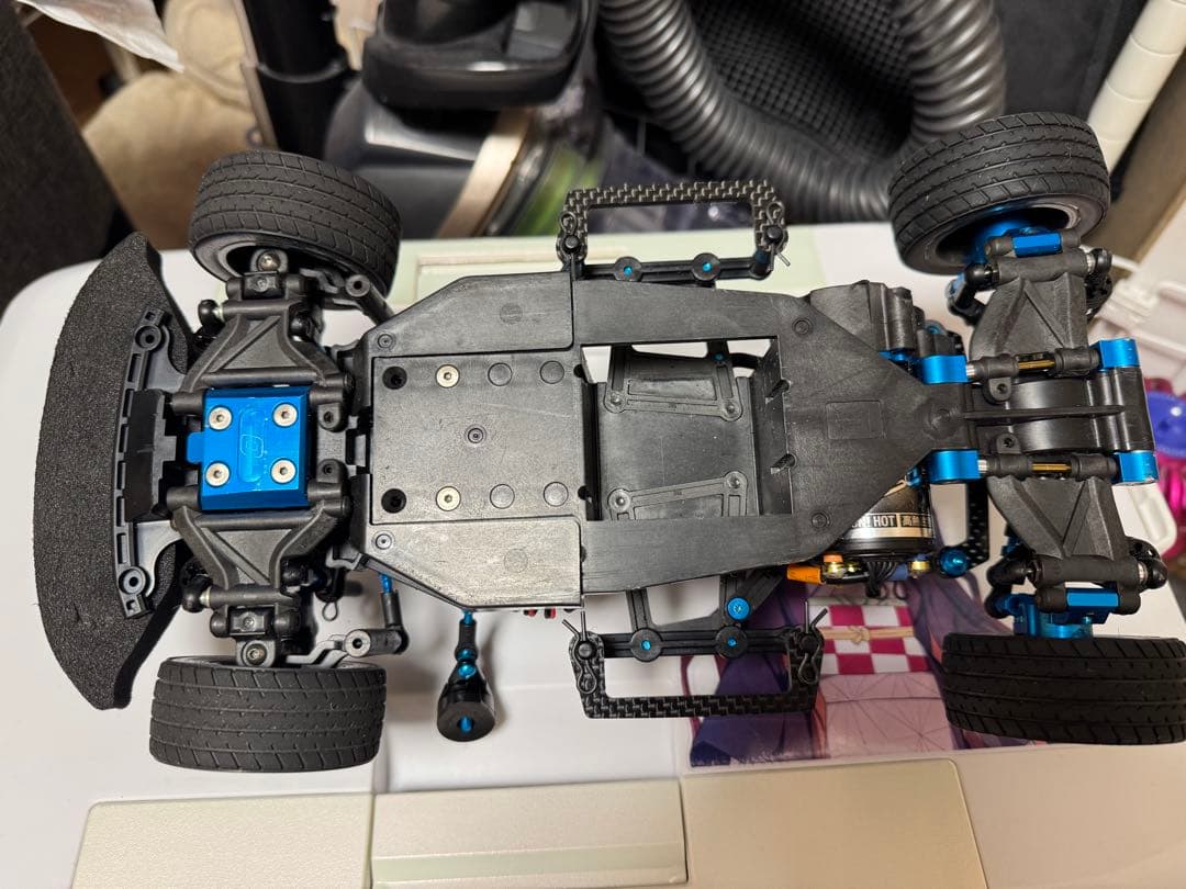 タミヤ　M08R 仕様　TBLE-04SR 17.5t 付　タミチャレ