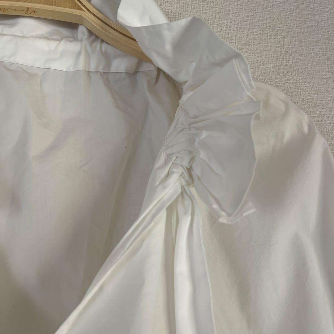 ジャーナルスタンダード レサージュ 白 襟 フリル ブラウス 卒業式 入学式