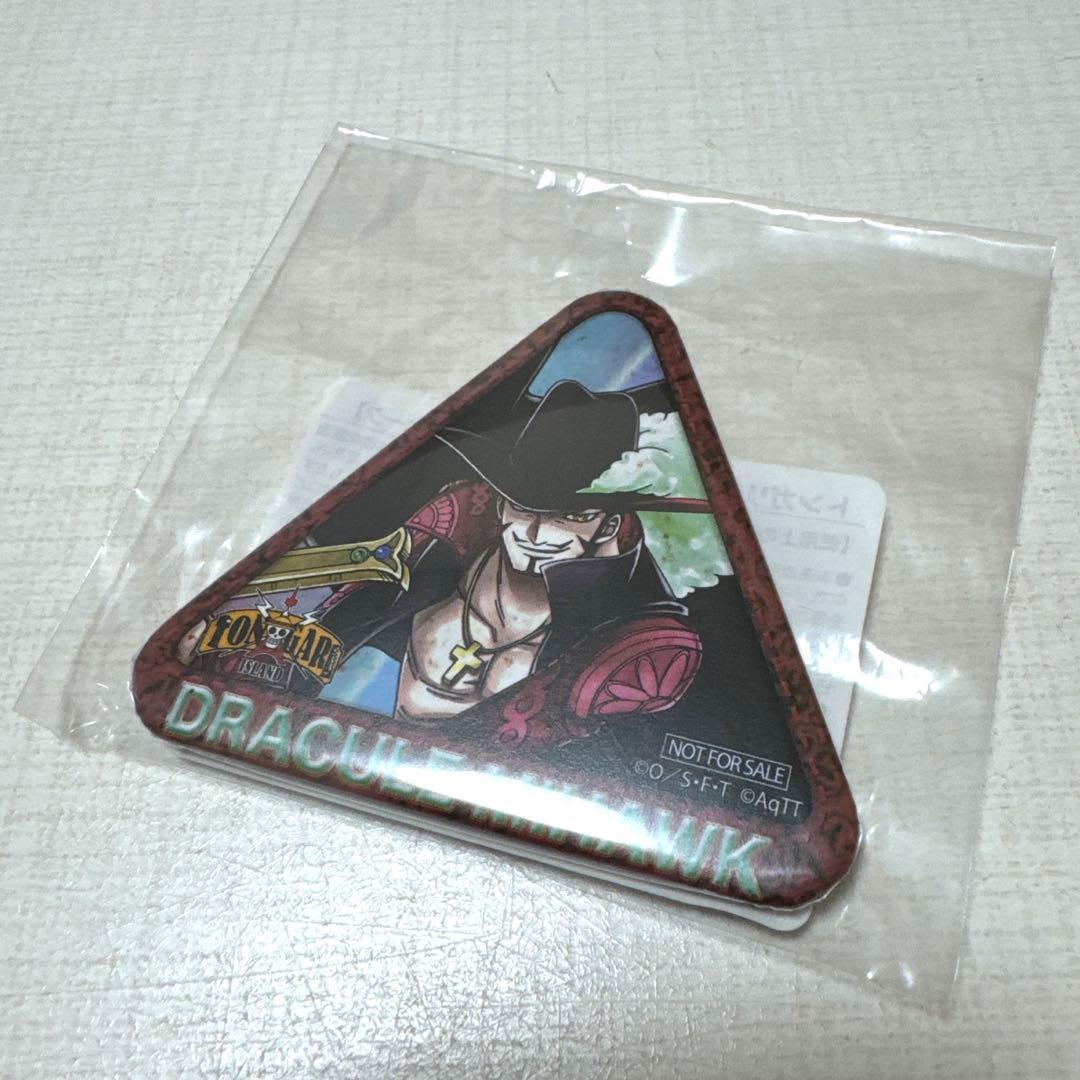 ワンピースタワー限定 トンガリ缶バッジ ジュラキュール・ミホーク