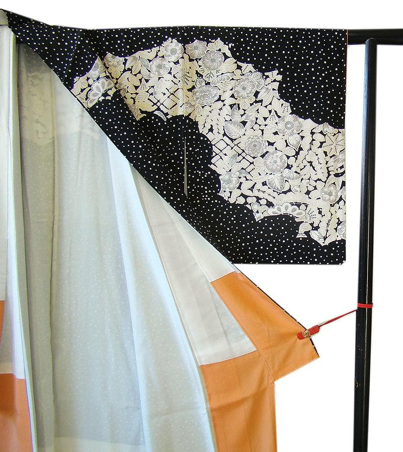 フォーマル 値下げ交渉OK！極上ちりめん地 辻が花 金彩染 訪問着