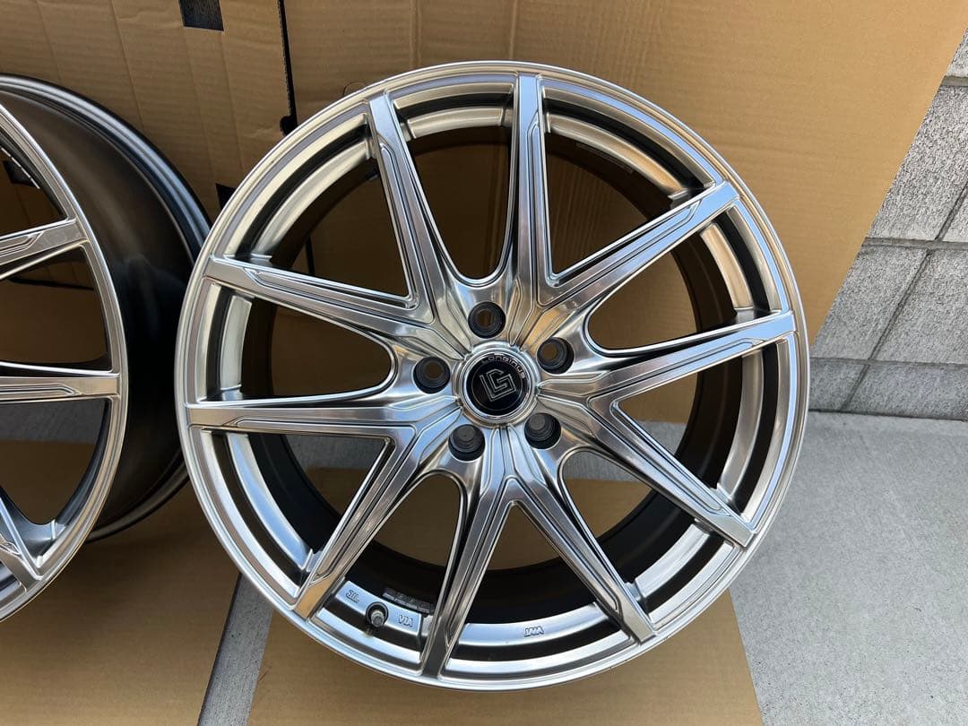 美品★鋳造FORGED★LONGINUS 19インチ 8.0J 40 114.3