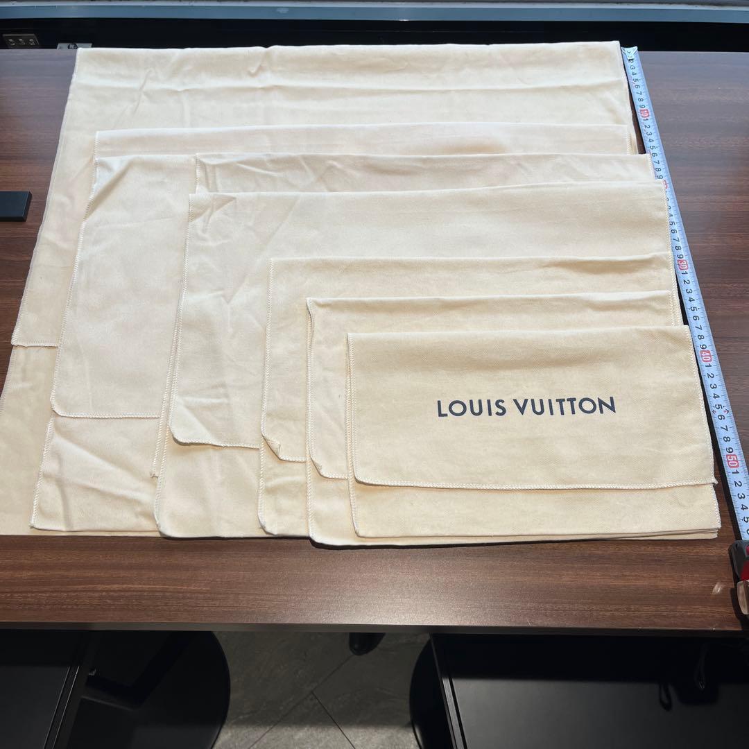 LOUIS VUITTON 布製袋 8枚セット ルイ・ヴィトン LOUIS VUITTON ショップ袋 ショッパー 1枚 Aセット