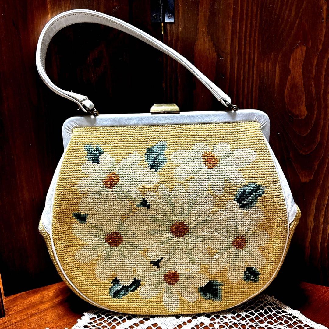 ニードルポイントハンドバッグ Needle point hand bag／ニードルポイント ハンド バッグ | BIG TIME