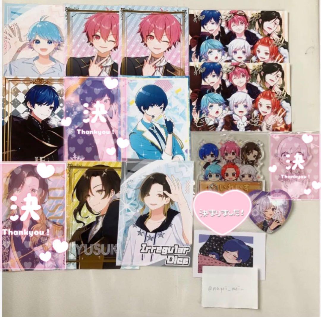 いれいす 缶バッジ ブロマイド アクリルキーホルダー - メルカリ