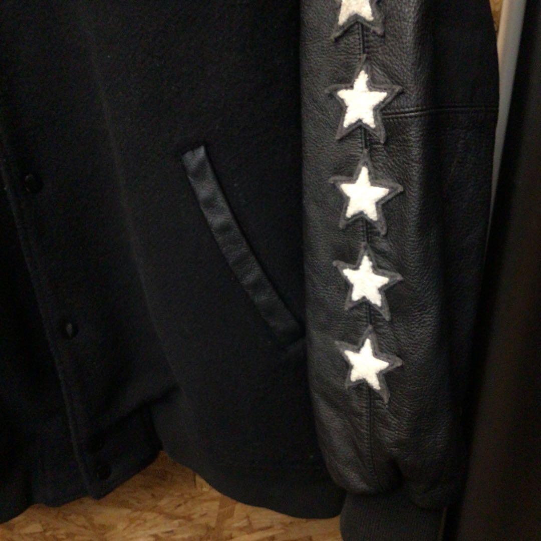 Swagger スタジャン ブラック レザー ジャケット 68-0119-1-B - メルカリ