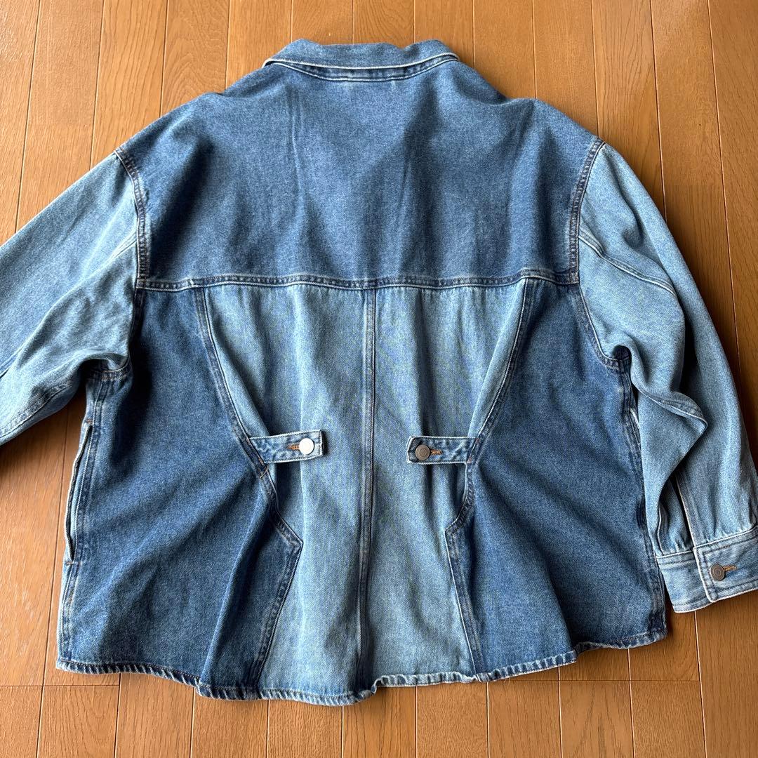 お値下げniko and…☆ニコアンド ハギッテデニムシャツ Misayo - メルカリ