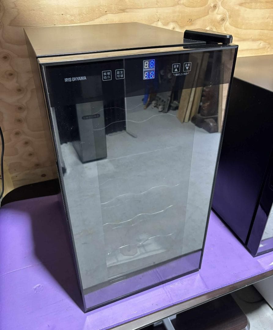 IRIS OHYAMA アイリスオーヤマ ワインセラー PWC-502P-B Amazon.co.jp: アイリスオーヤマ ワインセラー 家庭用 18本 収納