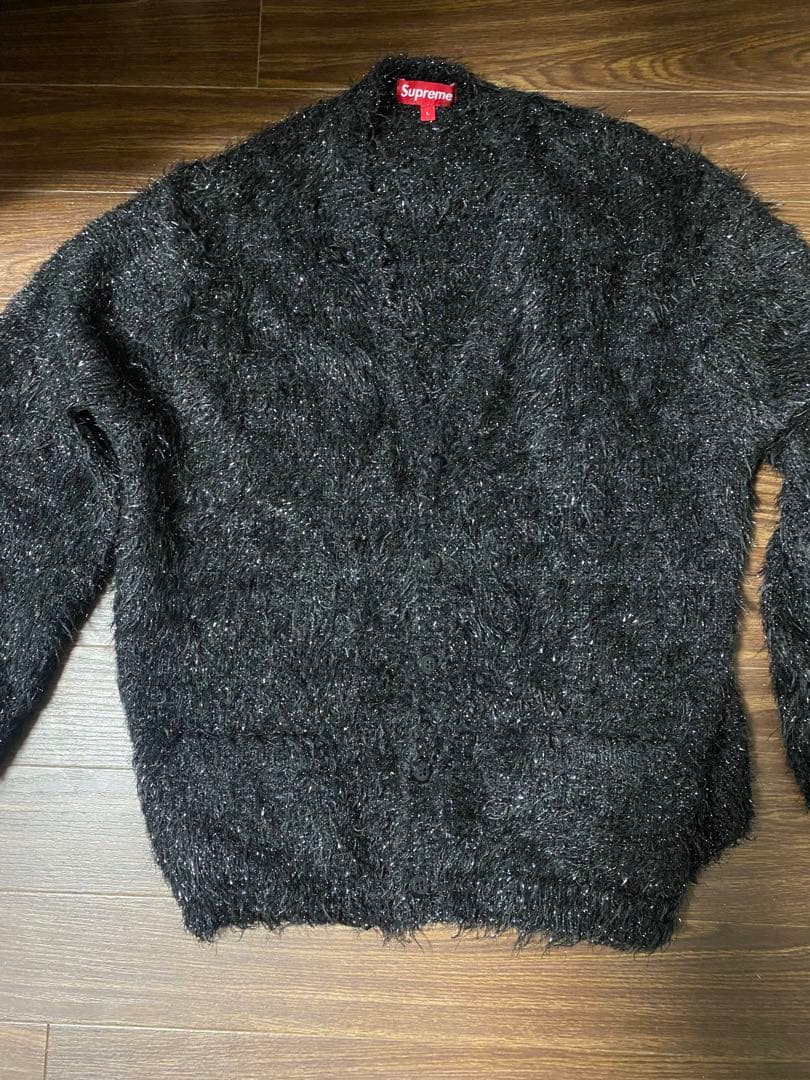 Supreme Sparkle Cardigan \"Black\" 野村訓市 着用