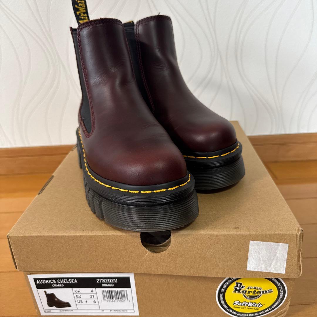 ドクターマーチン Dr.Martens チェルシー ブーツ サイドゴア 厚底 楽天市場】【国内正規品】 Dr.Martens 2976 HI QUAD SQUARED BLACK