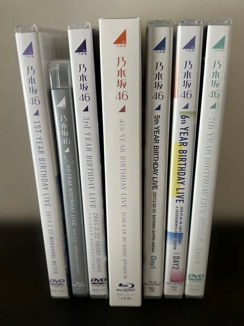 乃木坂46 1st~7thYEAR BIRTHDAY LIVEセット売り Blu-ray 乃木坂46 1ST YEAR BIRTHDAY LIVE 〇｜トレファクONLINE