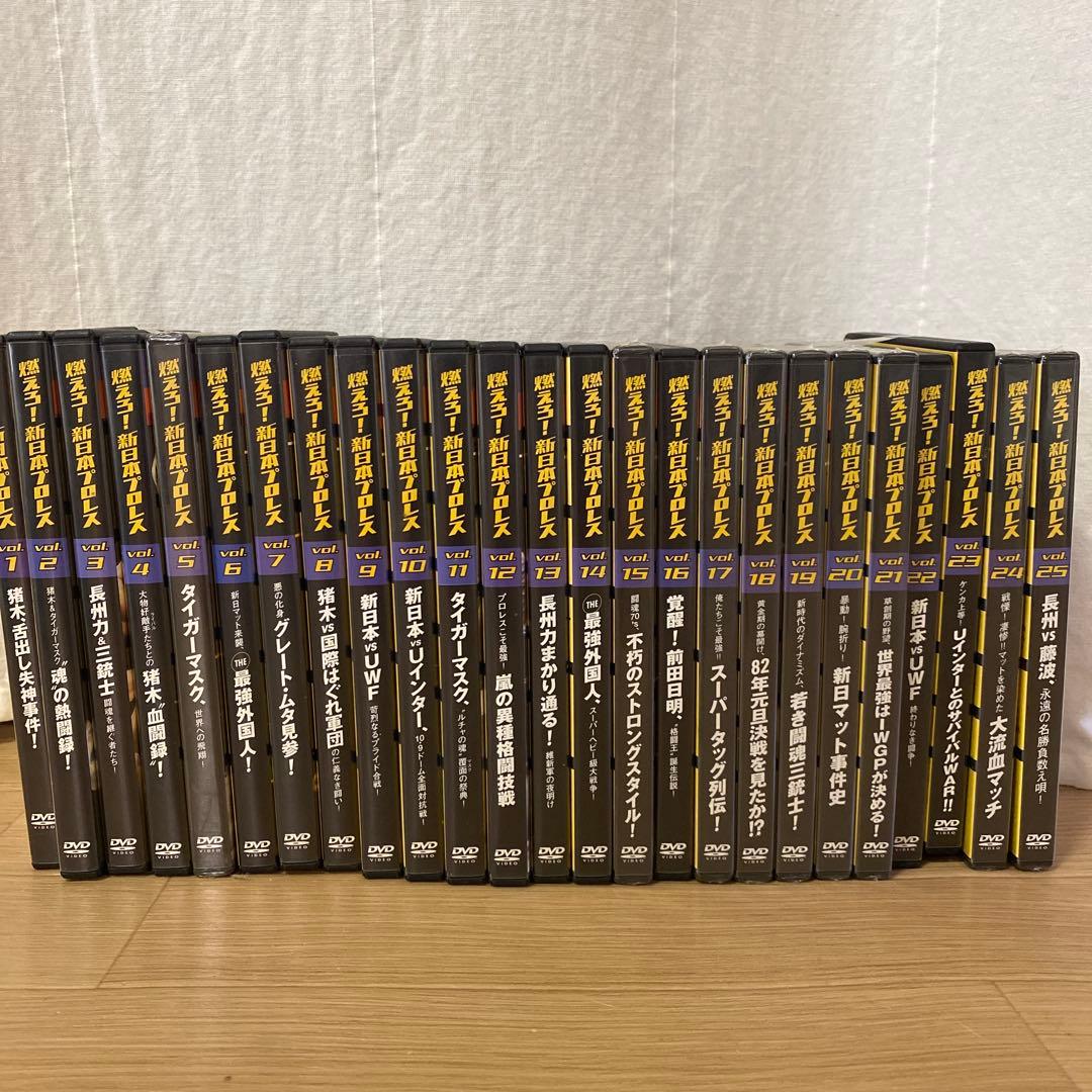 燃えよ新日本プロレス48本セット