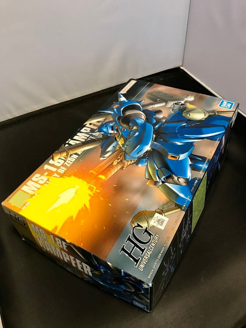 ガンプラ1/144赤いケンプファーHGモノアイLEDマグネット独立点灯