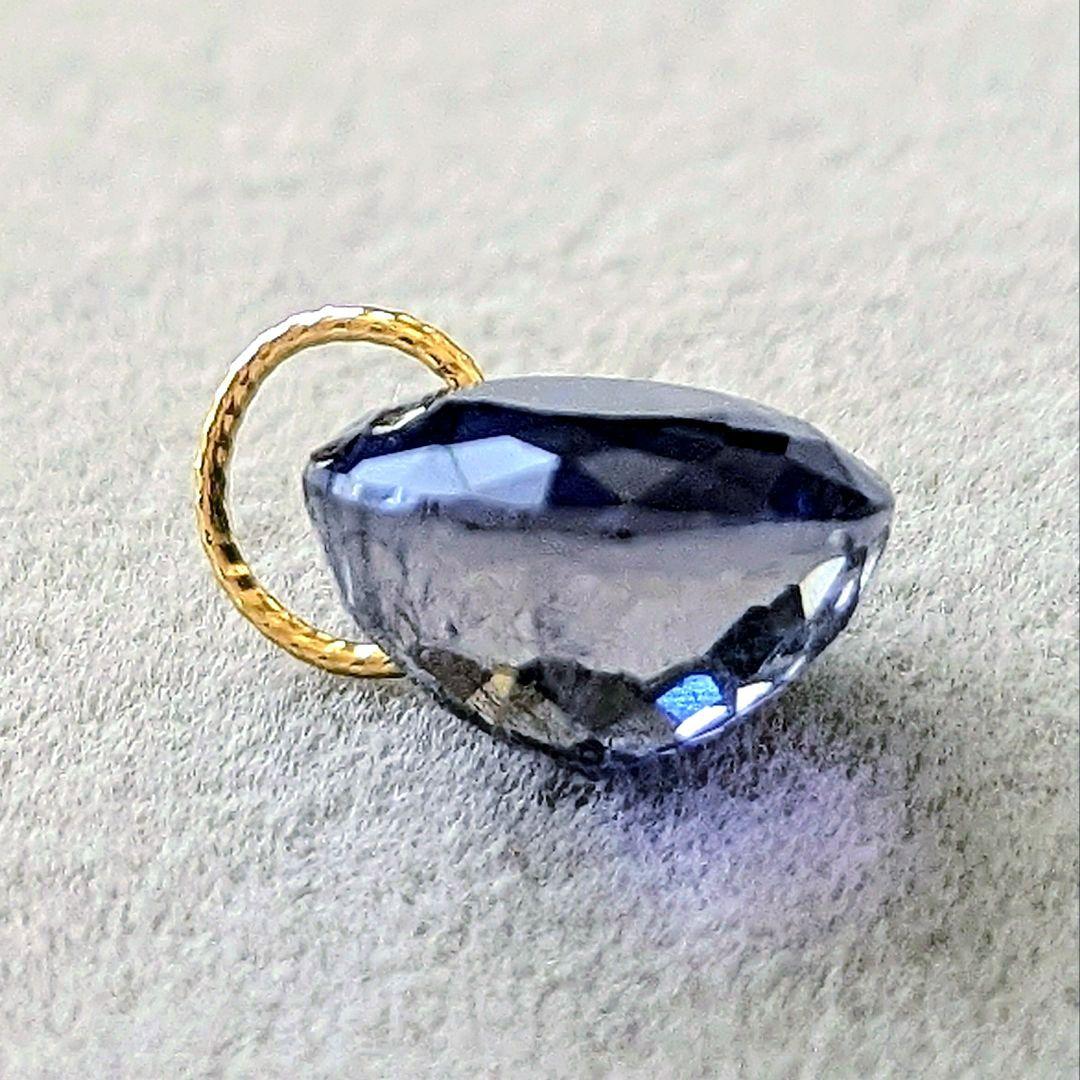 ♢ハイジ✨♢K18 アイオライト 4.77ct ネックレスチャ―ム