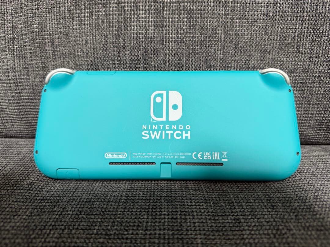 Nintendo Switch Lite ターコイズ 水没ジャンク - メルカリ