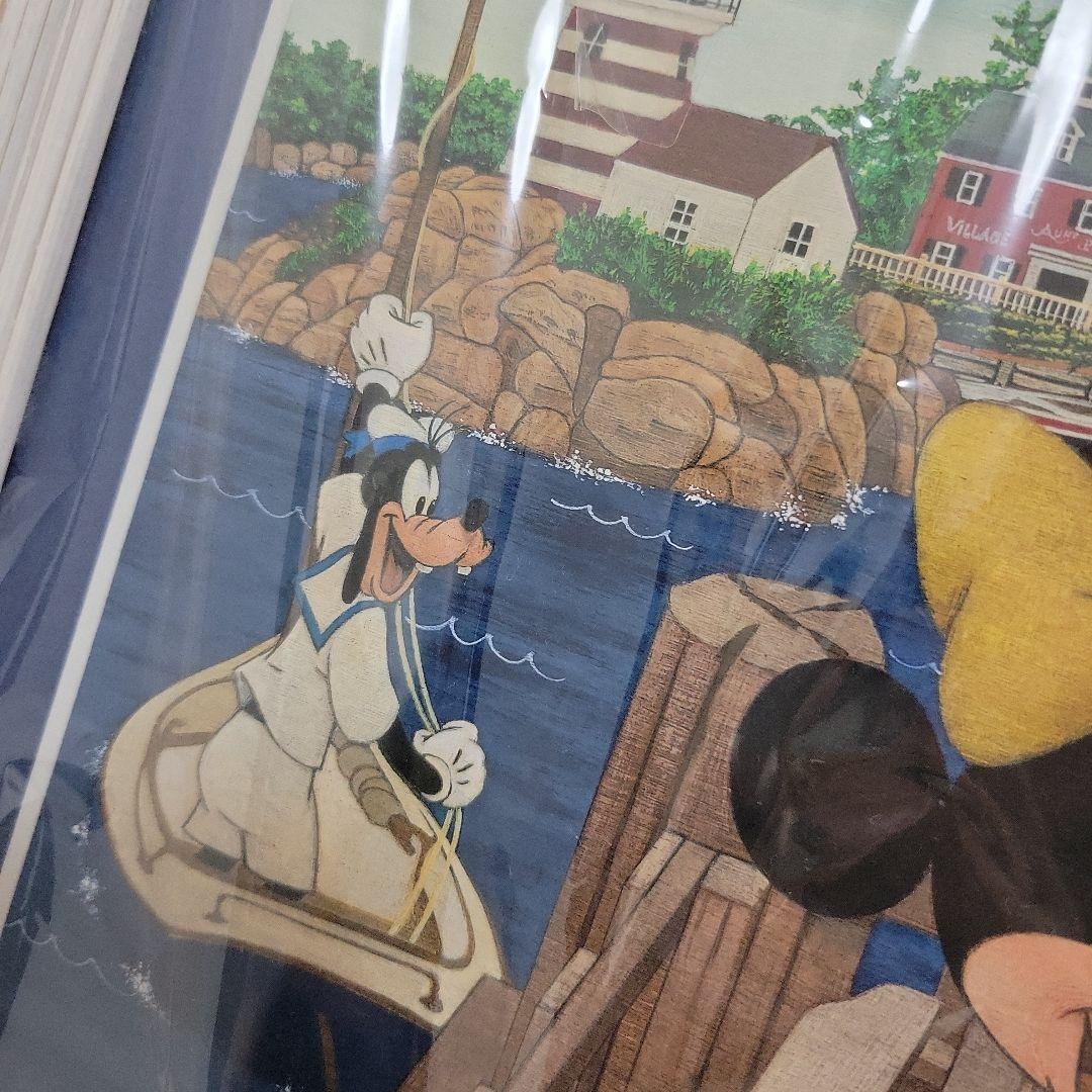 認定証有り 35周年ダッフィー ジクレー版画 ケープコッドの1 ジグレー