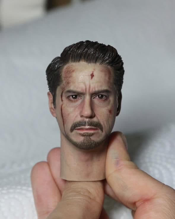 トニー・スターク ヘッドフィギュア 約1/6スケール