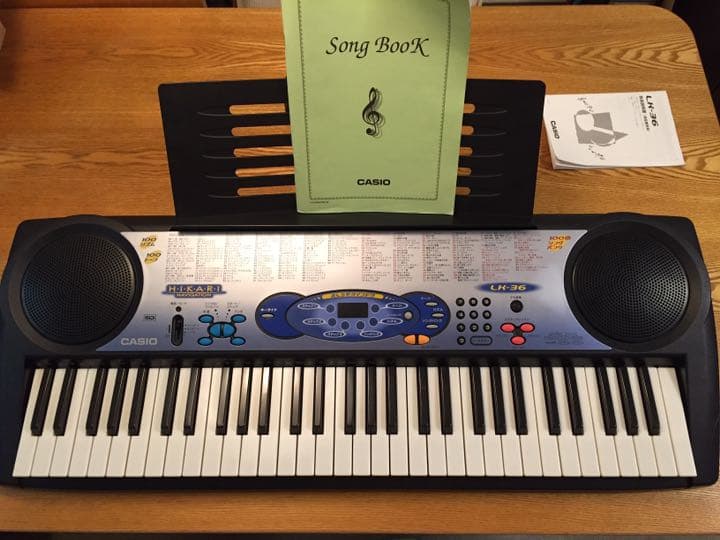 CASIO LK-36 光ナビゲーションキーボード 電子ピアノ - メルカリ