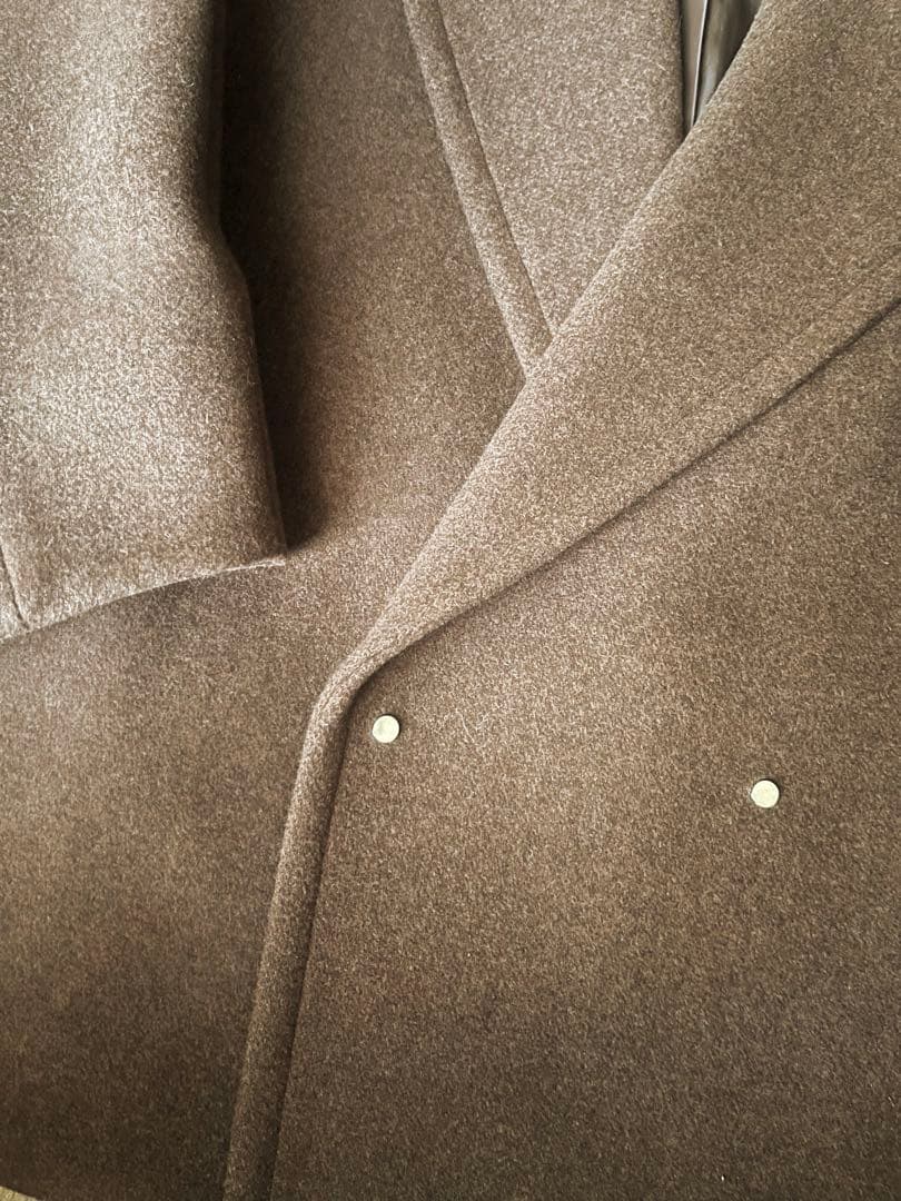 《美品》BEAUTY&YOUTH ダブルブレストコート S ブラウン