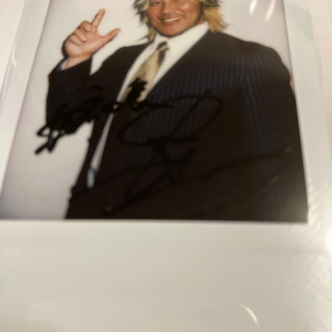 2026.1.4引退！棚橋弘至 激レア！サイン入りチェキ 新日本 - メルカリ