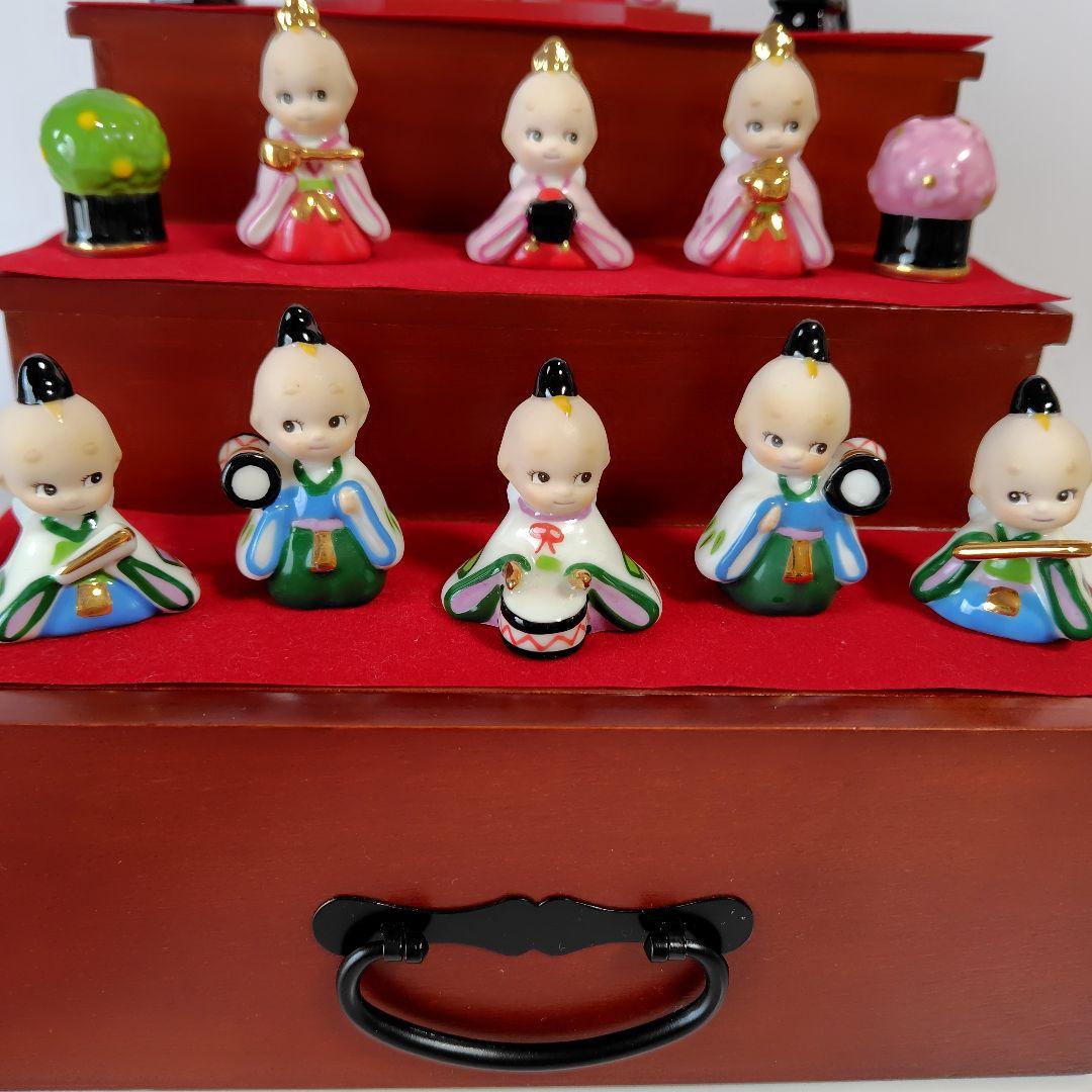 加藤工芸 キューピー お雛様 3段飾り ローズ・オニール - メルカリ