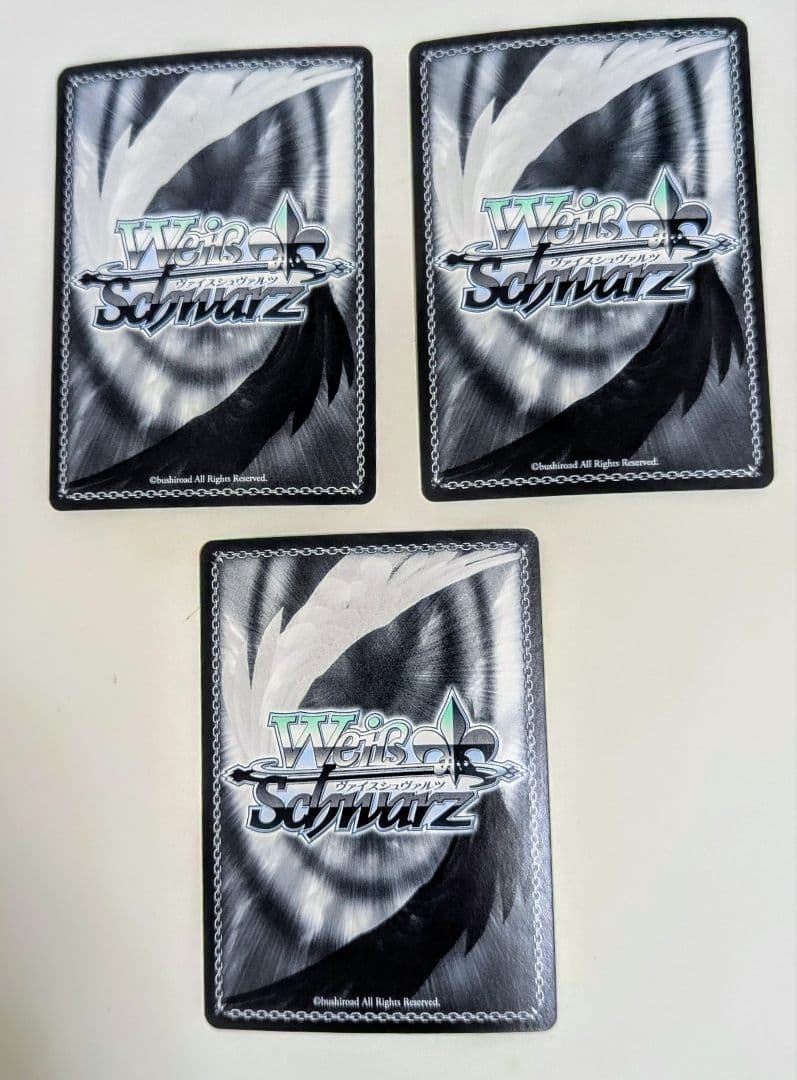 ヴァイスシュヴァルツ WS 至高の音楽 ロック SSP サイン 3枚 最終