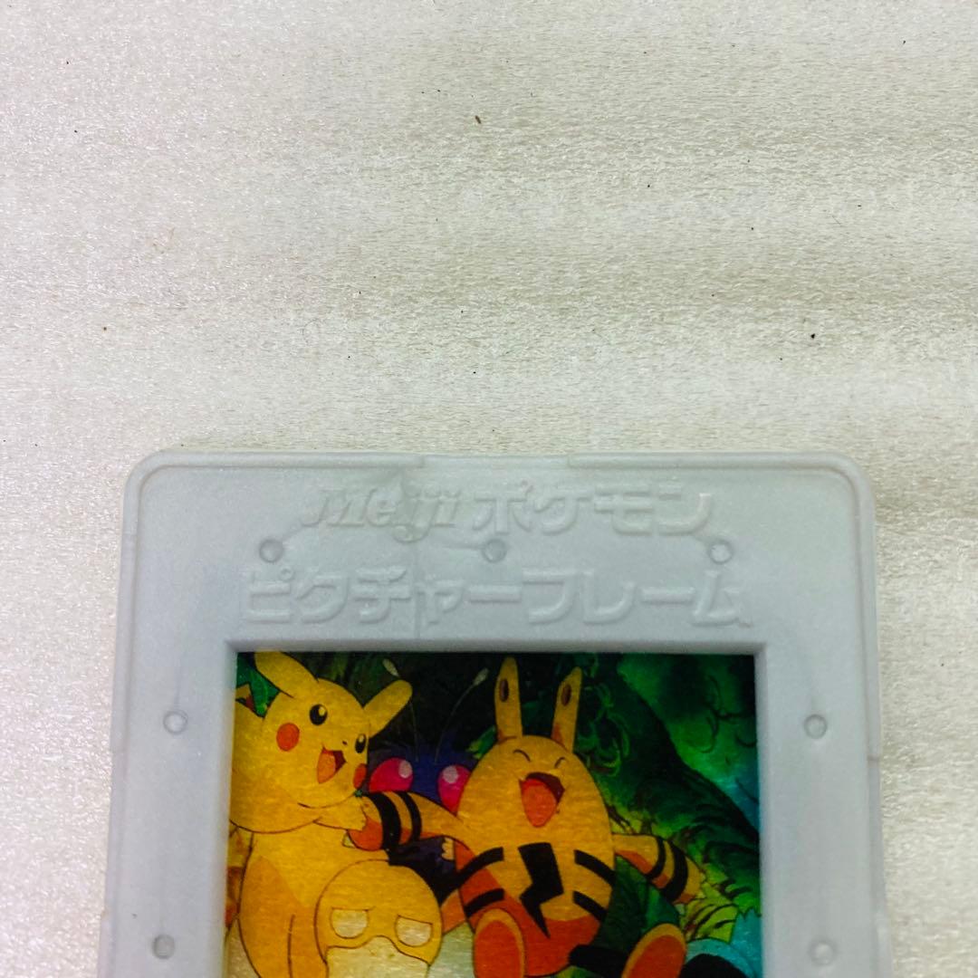Meiji 明治 ポケモン ピクチャーフレーム ピカチュウ コダック