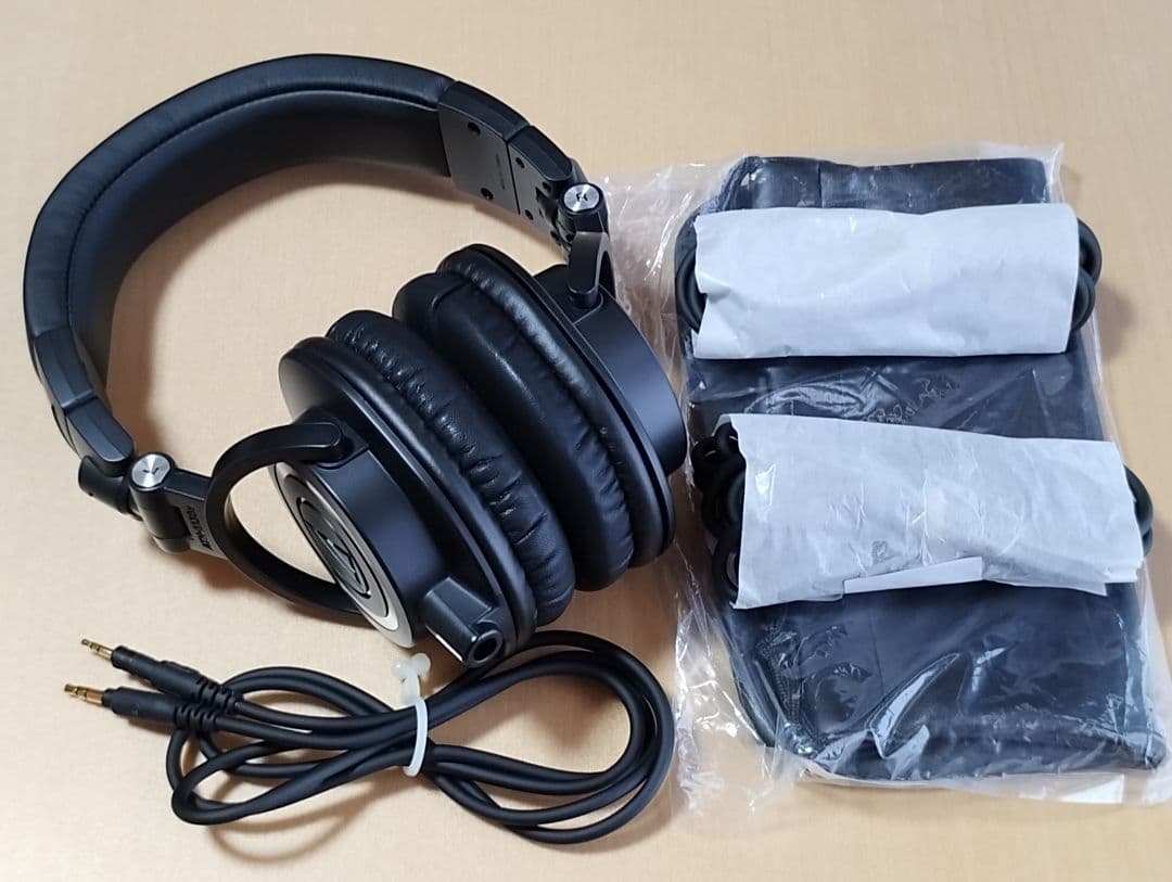 ヘッドホン audio technica ATH-M50x Audio Technica ATH-M50X Headphones – Edrumcenter