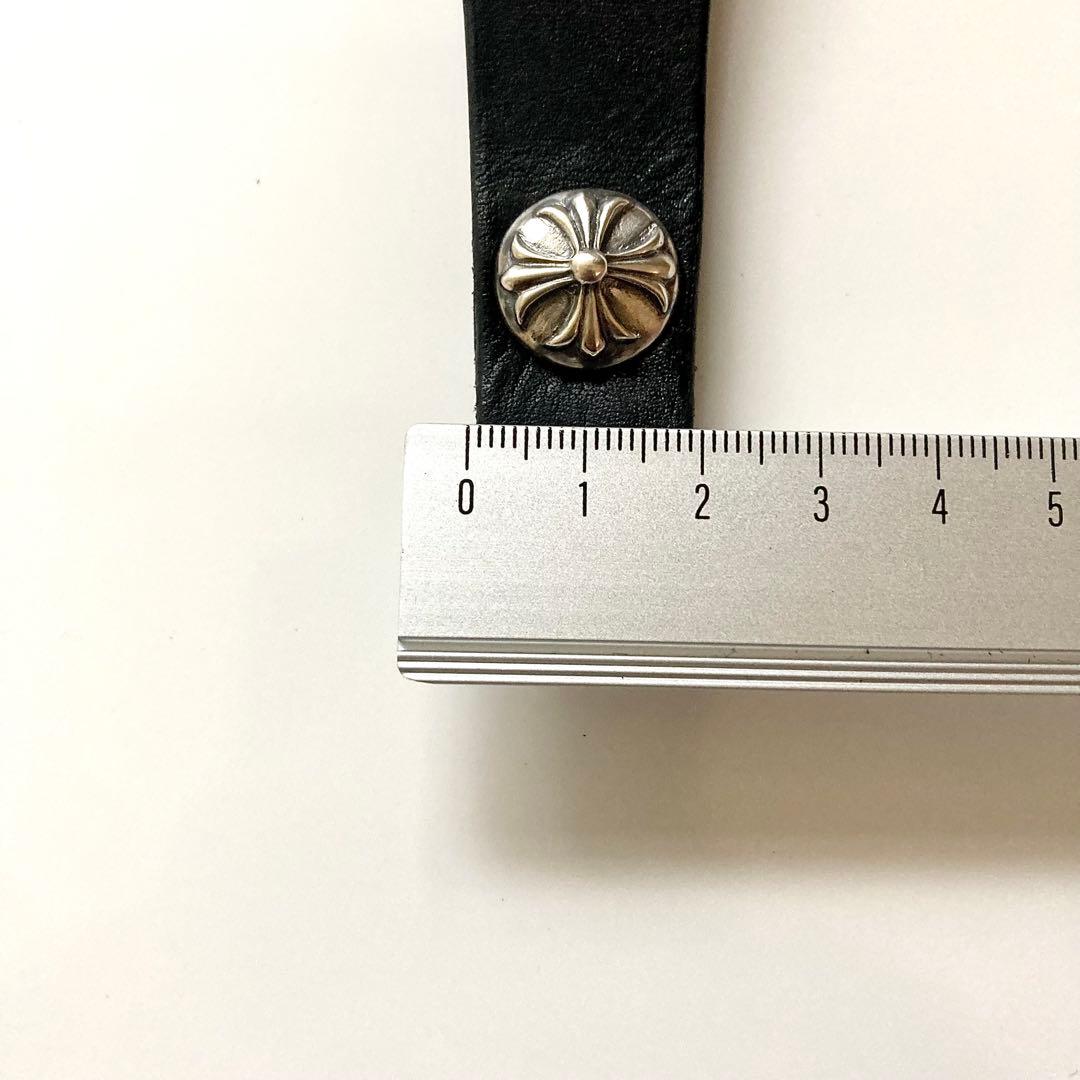 クロスボール シルバー925 ベルトループレザー Dカン ハンドメイド