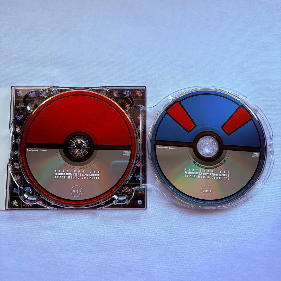 帯付き美品】ポケモン オメガルビー・アルファサファイア サントラ