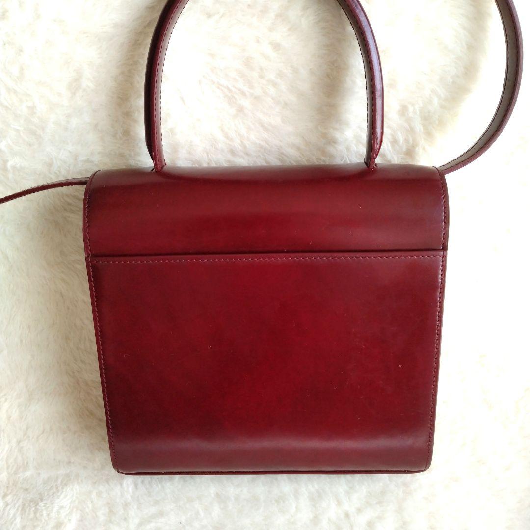 Cartierカルティエ パンテール カーフスキンハンドバッグ2way