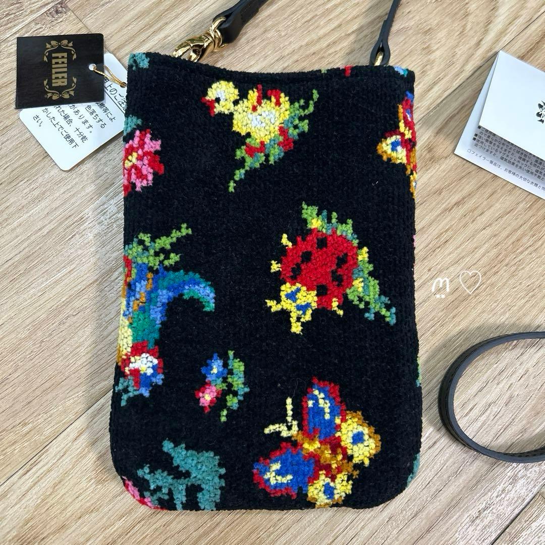 新品 フェイラー ハイジスマホポシェット 斜めがけショルダーバッグ