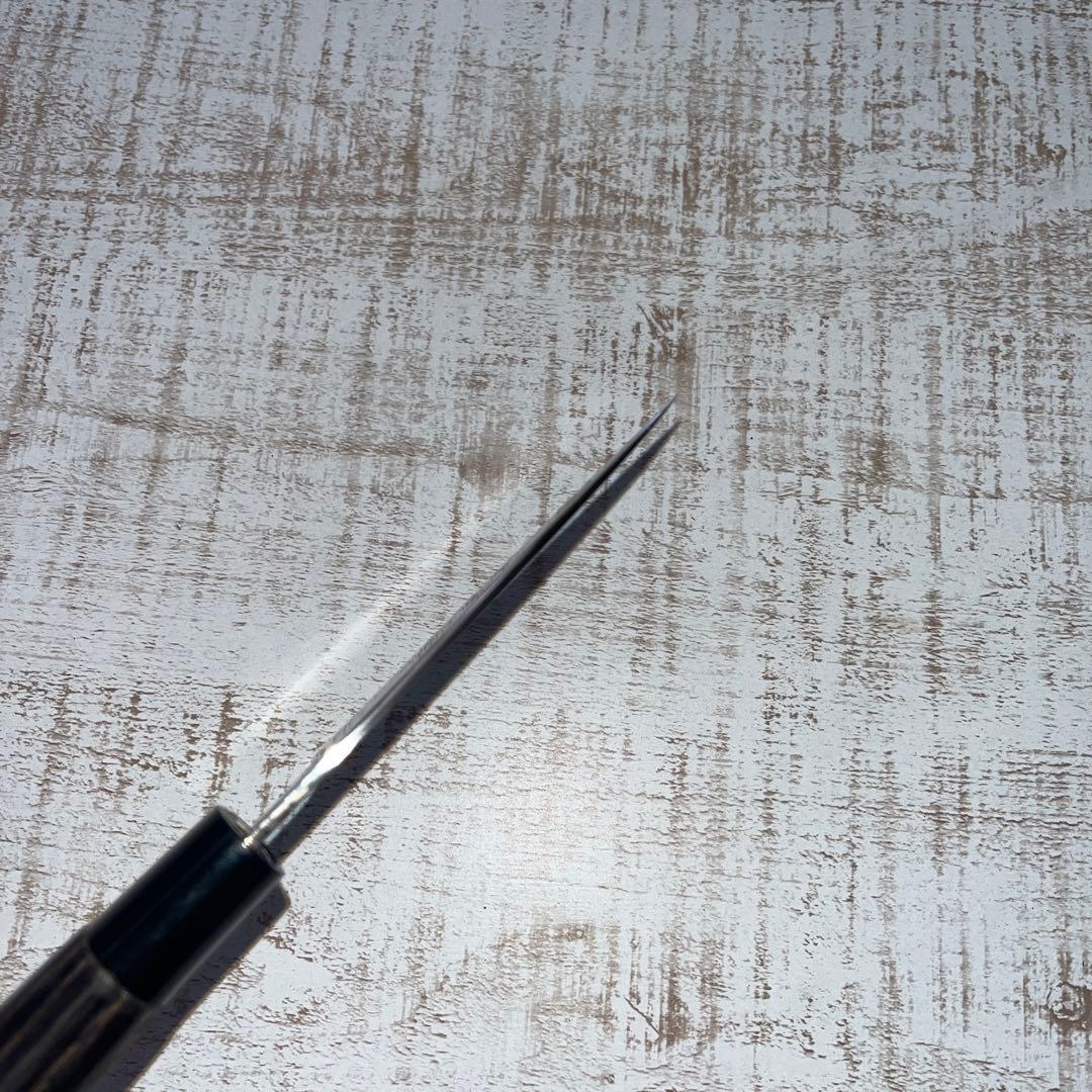 唯千里オリジナル 《銀三》和ペティ 80 mm【栗木柄】