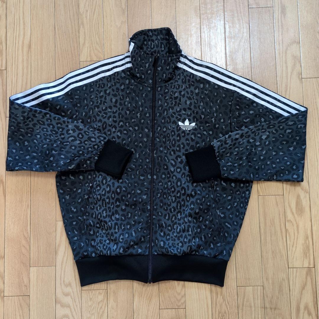 adidas アディダス レオパード 豹柄 ジャージ XL 限定 黒 - メルカリ