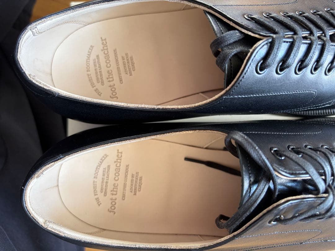 1/22まで値下げ不可foot the coacher I WALK. ブラック - メルカリ