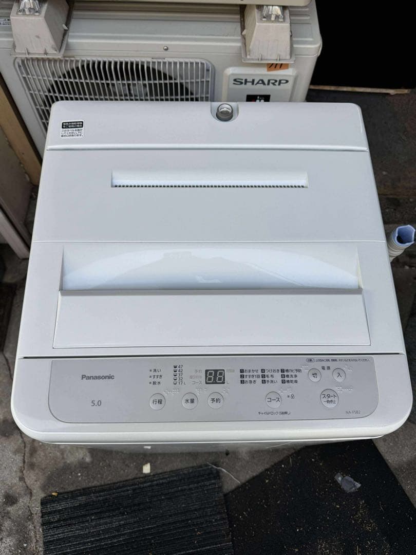 Panasonic 全自動洗濯機 NA-F5B2 5.0kg 2024年製 美品