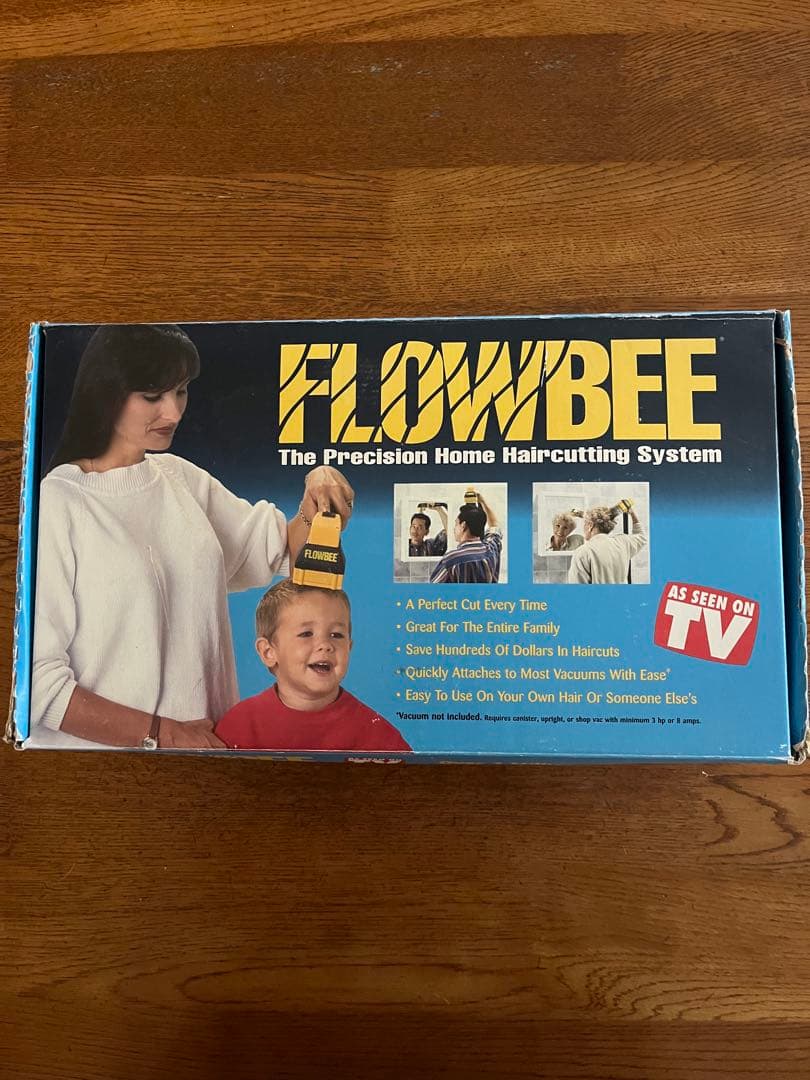 年末値引き！FLOWBEE フロービー 掃除機吸引式 電動バリカン - メルカリ