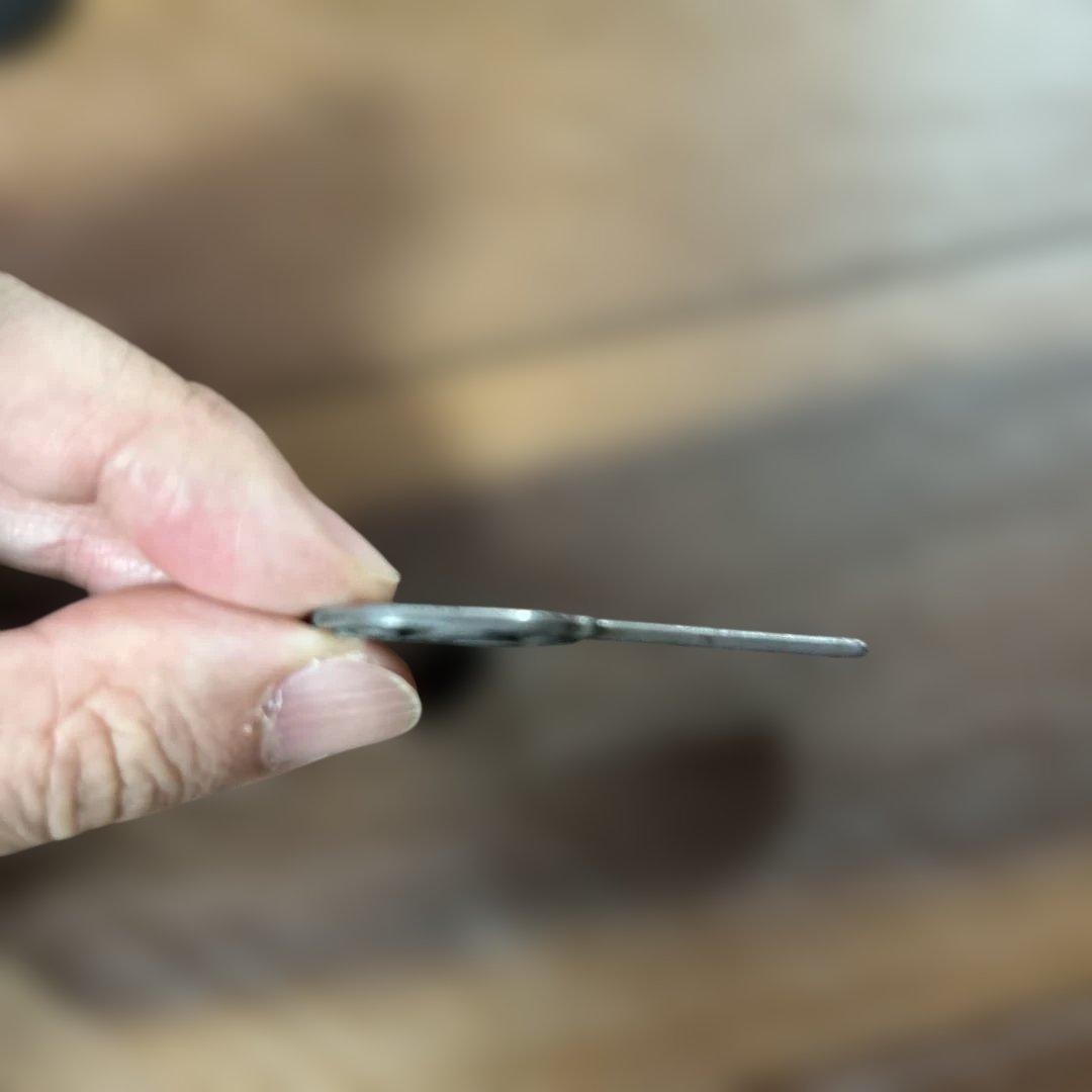 OLD STUSSY ブランクキー型 鍵型 キーホルダー