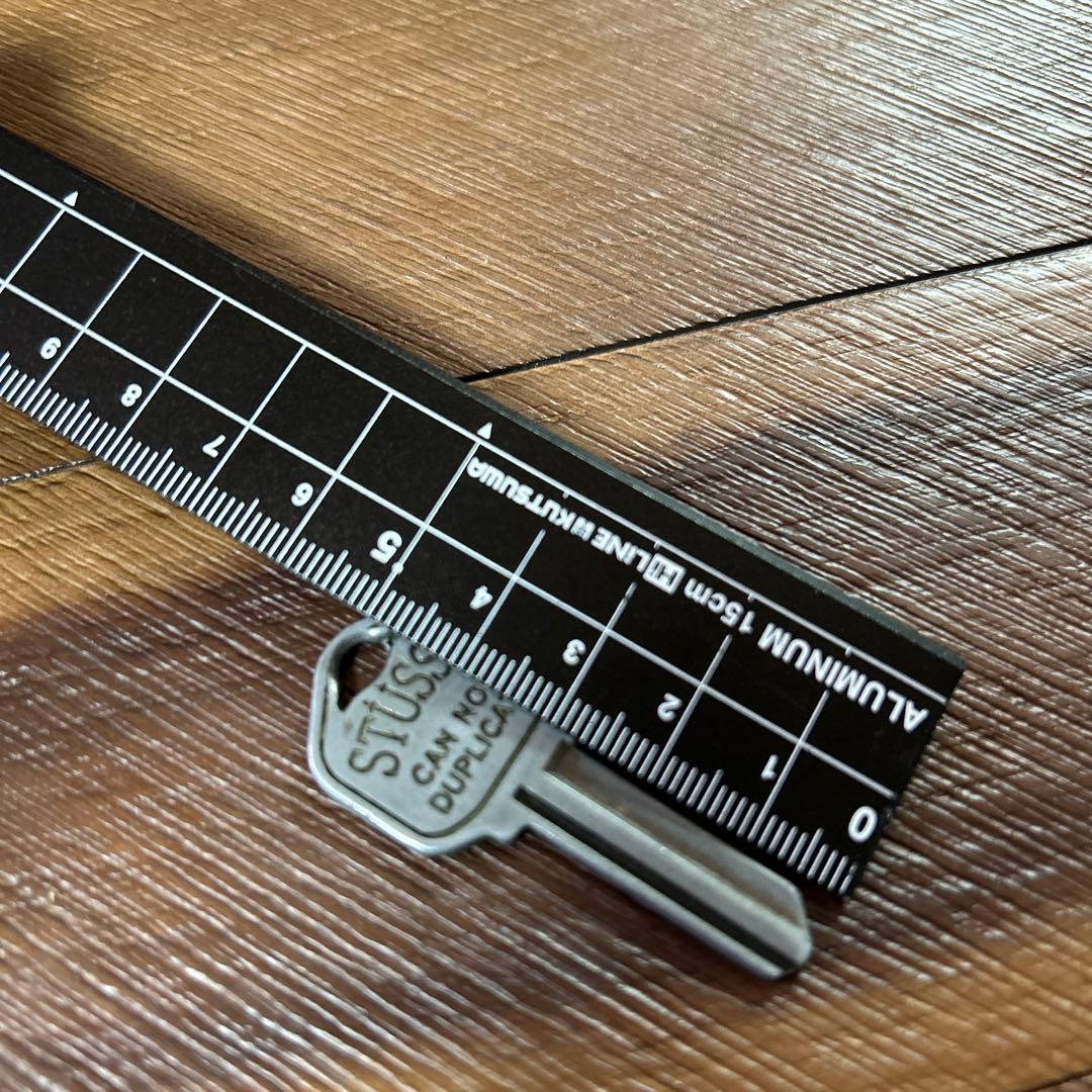 OLD STUSSY ブランクキー型 鍵型 キーホルダー