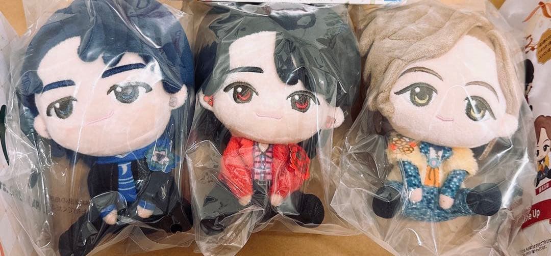 ミセス 一番くじ A賞 ぬいぐるみマスコット 3種セット ミセス 一番くじ A賞 ぬいぐるみマスコット 大森元貴 若井滉斗 藤澤涼