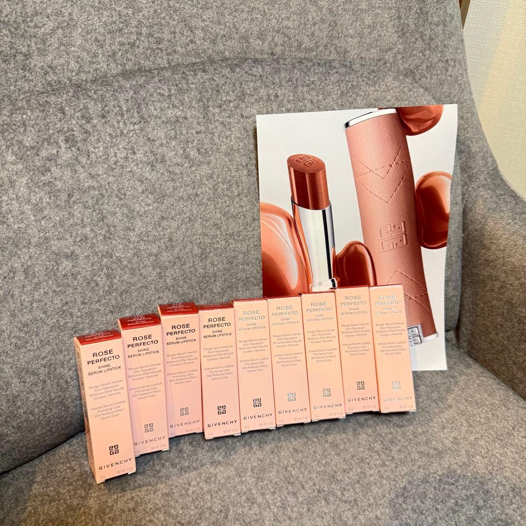 ジバンシイ ROSE PERFECTO SHINE 全9色セット ローズ・パーフェクト・シャイン - リップスティック | Givenchy Beauty