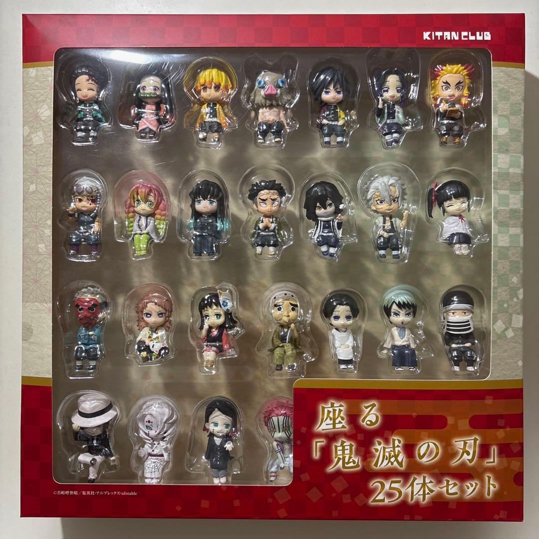 新品・未開封】鬼滅の刃 座る「鬼滅の刃」25体セット - メルカリ