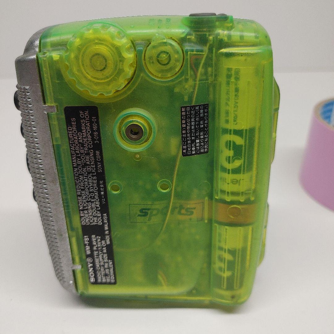 SONY カセットウォークマン WM-FS1 スケルトン仕様 ジャンク 中古