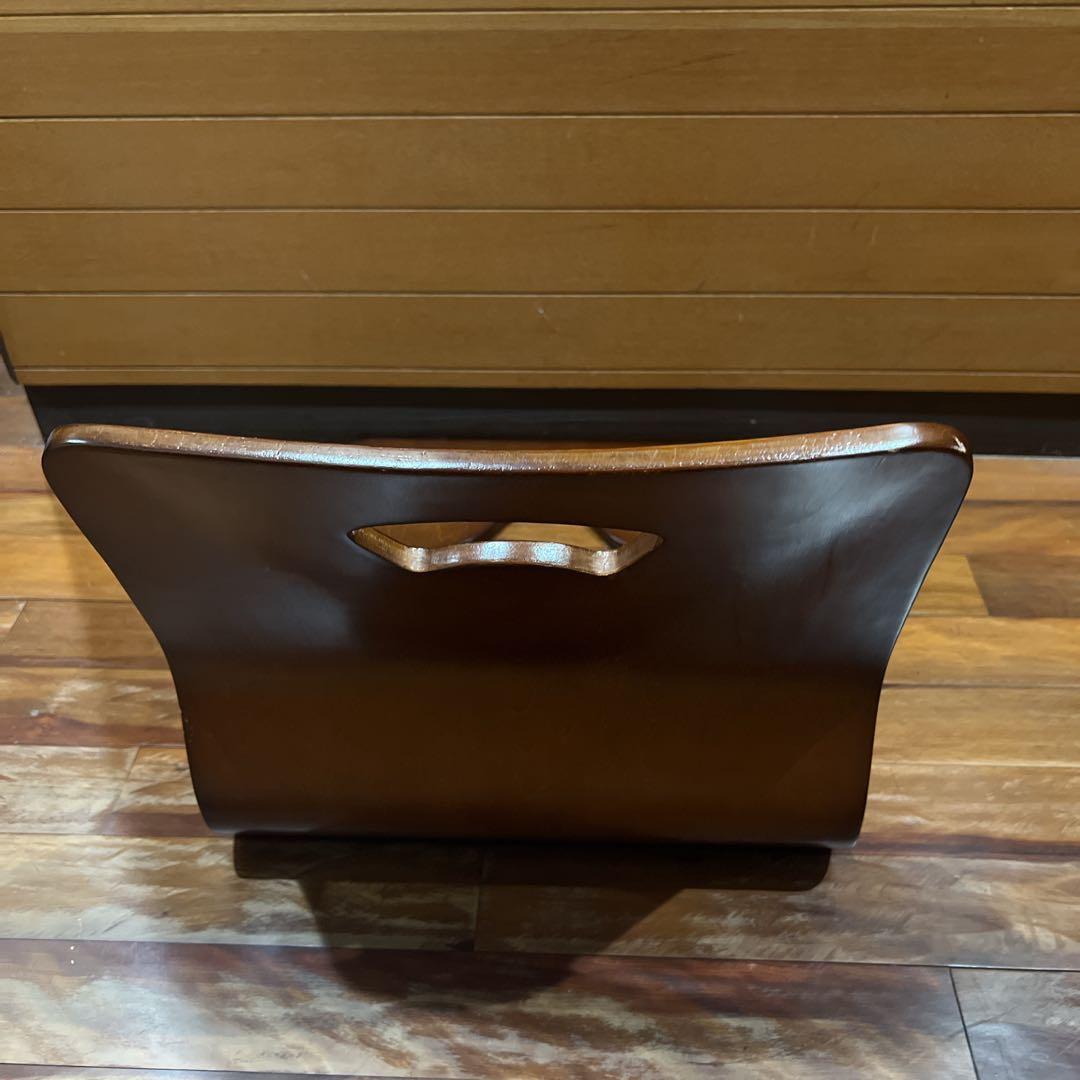 天然木 曲木座椅子 木製座椅子 2脚セット 穴あき背もたれ - メルカリ