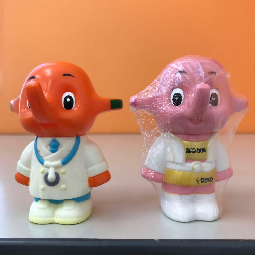 佐藤製薬 サトちゃん サトコちゃん 貯金箱 フィギュア お医者さん